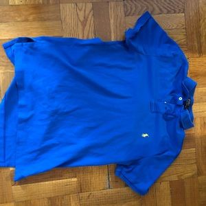 Blue polo short sleeve